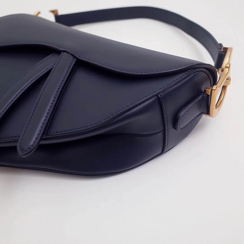 Christian Dior Smooth Calfskin Saddle Bag: A Statement Piece for Sophisticated Tastes