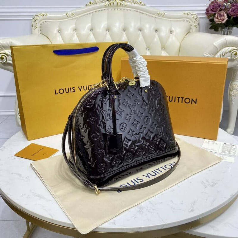 Louis Vuitton Monogram Vernis Leather Alma PM M91611 Easybags191938