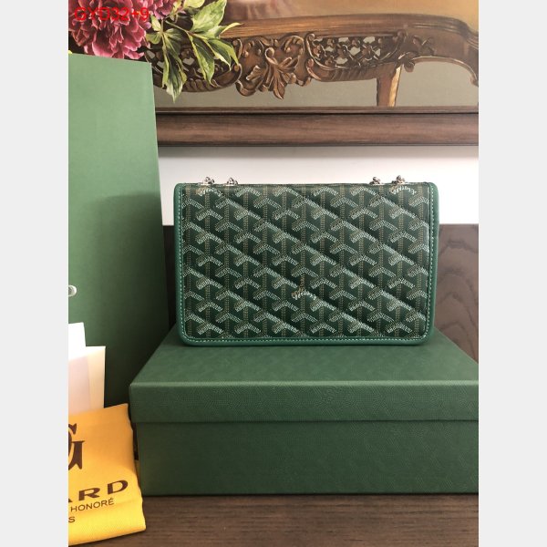 Replica Goyard AAA+ Chain Alexandre III Green Bag Dola Goyard 01936